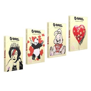 Бумажки G-Rollz Banksy's Graffiti Organic Hemp Extra Thin 1¼
