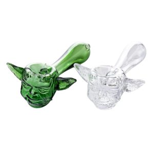 Трубка Glass Yoda Mix Color