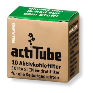 Угольные фильтры ActiTube Full Flavor Extra Slim 10 шт