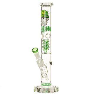 Бонг Amsterdam Green Skull