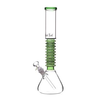 Бонг Black Leaf Rings Green