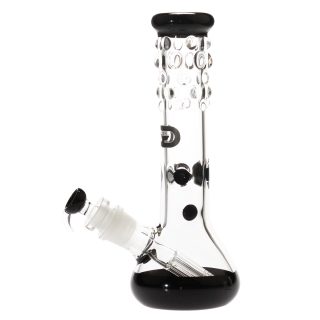 Бонг Grace Glass Bubbles Black Beaker - фото 2