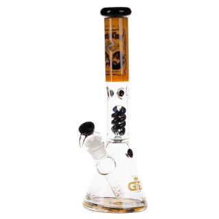 Бонг Grace Glass Cheech&Chong Spiral Perc Yellow