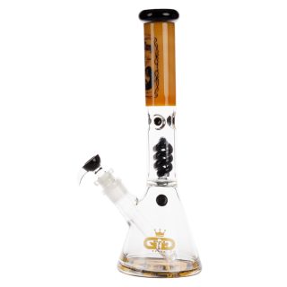 Бонг Grace Glass Cheech&Chong Spiral Perc Yellow - фото 2