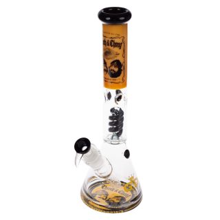 Бонг Grace Glass Cheech&Chong Spiral Perc Yellow - фото 3
