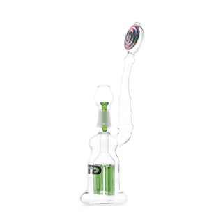 Бонг Grace Glass Duck Bubbler Green
