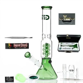 Бонг Grace Glass Green Beaker in Luxury Case