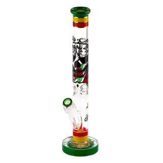 Бонг Grace Glass Hammer Series Heavy Base Rasta Death - фото 2