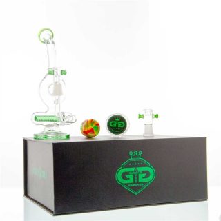 Бонг Grace Glass Nautilus Bubbler в кейсе - фото 2