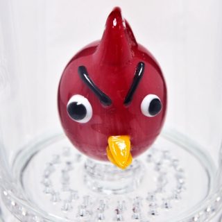 Бонг Grace Glass Red Angry Birds - фото 3