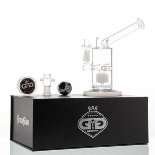 Бонг Grace Glass Sidecar Bubbler White