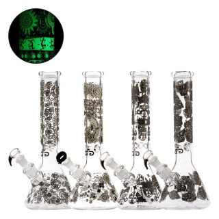 Бонг Grace Glass Tribal Mixed Glow in the Dark