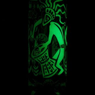 Бонг Grace Glass Tribal Mixed Glow in the Dark - фото 3