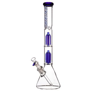 Бонг Heisenberg Beaker 6-Arm Double Perc Blau