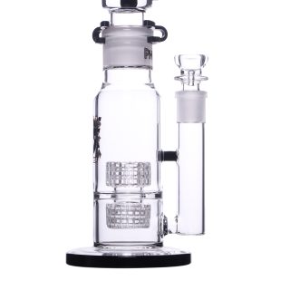 Бонг Phoenix Double Matrix Spiral Black - фото 2