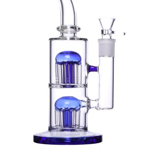 Бонг Phoenix Double Medusa Blue - фото 2