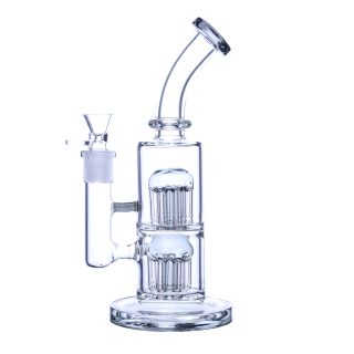 Бонг Phoenix Double Medusa Grey