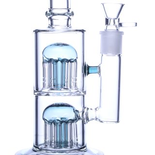 Бонг Phoenix Double Medusa Turquoise - фото 2