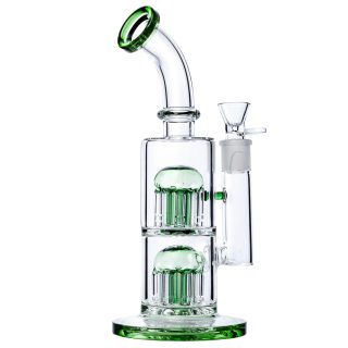 Бонг Phoenix Double Medusa Green - фото 2