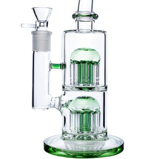 Бонг Phoenix Double Medusa Green - фото 3