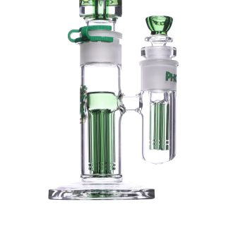 Бонг Phoenix Freezable Precooler Tree Arm Green - фото 3