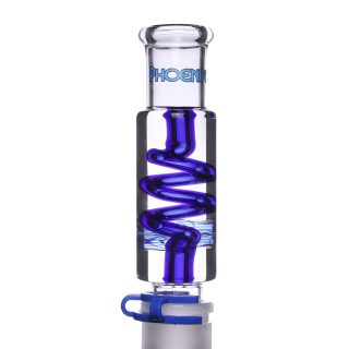Бонг Phoenix Freezable Spiral Inline Blue - фото 3