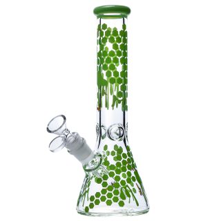 Бонг Phoenix Honeycomb Green