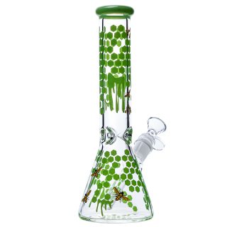 Бонг Phoenix Honeycomb Green - фото 2