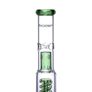 Бонг Phoenix Spiral Dome Perc Green - фото 3