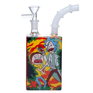 Бонг Rick&Morty Cube Mix Color v.2