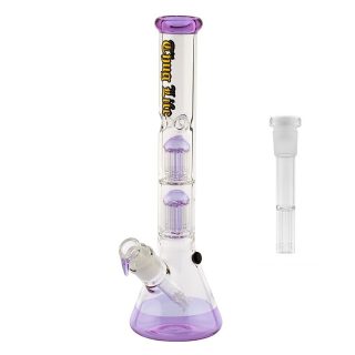 Бонг Thug Life Double Purple Perc