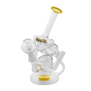 Бонг Thug Life Recycle Yellow