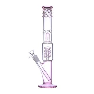 Бонг Tower Perc Double Pink
