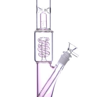 Бонг Tower Perc Double Pink - фото 3