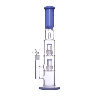 Бонг Triple Perc Blue