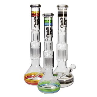 Бонг в кейсе Black Leaf 10-arm Percolator Green