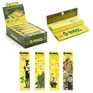 Бумажки G-Rollz Banksy's Graffiti Bamboo Unbleached King Size - фото 5