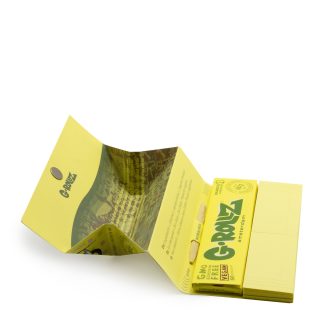 Бумажки G-Rollz Banksy's Graffiti Bamboo Unbleached Tips King Size - фото 3