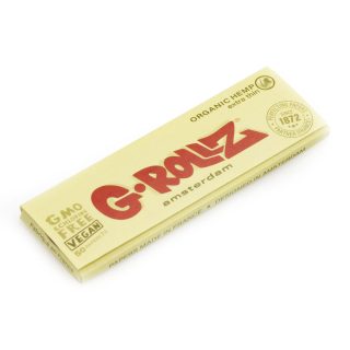 Бумажки G-Rollz Organic Hemp Extra Thin 1¼