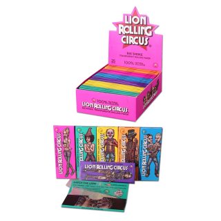 Бумажки Lion Rolling Circus Transparent KS Slim