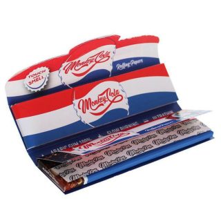 Бумажки Monkey King Blue Cola Touch Smell Smell Tips King Size Slim - фото 2