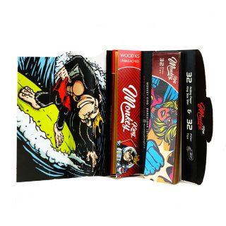 Бумажки Monkey King Mixer Pack Tips Rolling Tray King Size - фото 3