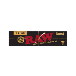 Бумажки RAW King Size Black