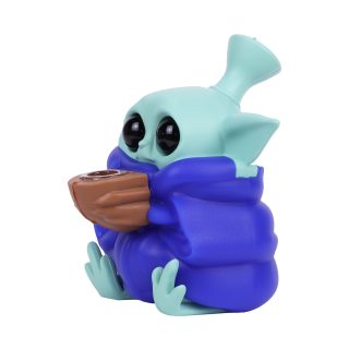 Бонг Yoda Grogu Blue - фото 2