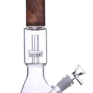 Бонг Glass Wood Drum - фото 2