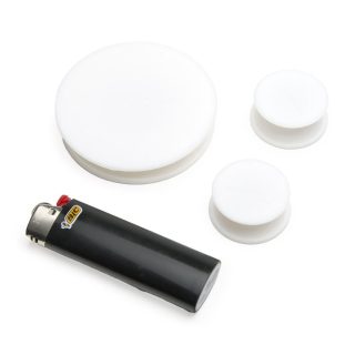 Комплект заглушек для бонга Resölution White - фото 2