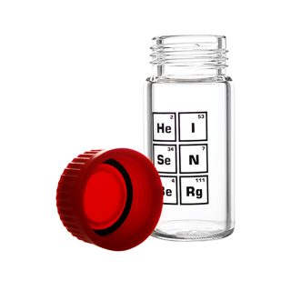 Контейнер стеклянный He I Se N Be Rg 210 мл - фото 2