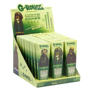 Конусы G-Rollz Pets Rock Organic Green Hemp KS
