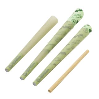 Конусы G-Rollz Pets Rock Rap Organic Green Hemp King Size - фото 2