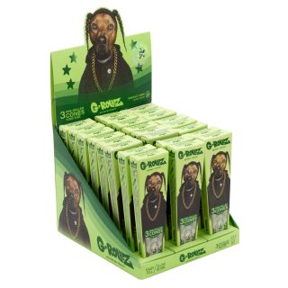Конусы G-Rollz Pets Rock Rap Organic Green Hemp King Size - фото 4